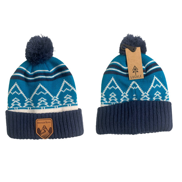 Bundle of 2 Pairs Non Slip Winter Socks & 1 Bridger bowl Pom Pom winter cap - Picture 10 of 12